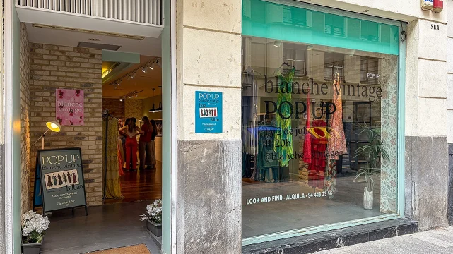 Blanche Vintage Pop Up en Bilbao